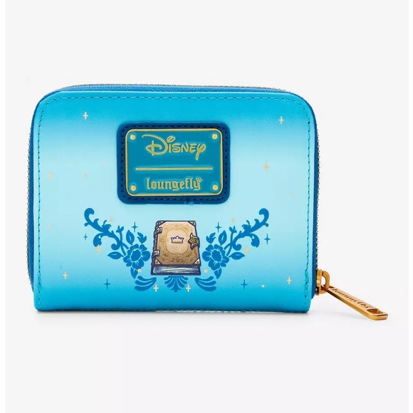 Loungefly Disney Princesses Reading Small Zip Wallet - Picture 3 of 4